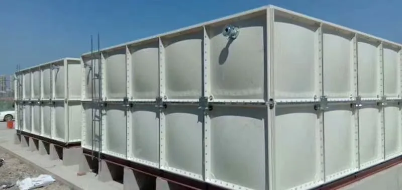 fiberglass water container