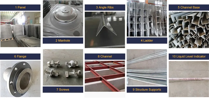 sectional steel tanks